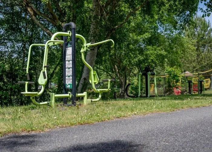 Avec Terrasse A Saint-sornin Pour 4 Personnes - Api-1-52-414 Camping Saint-Sornin (Charente-Maritime)